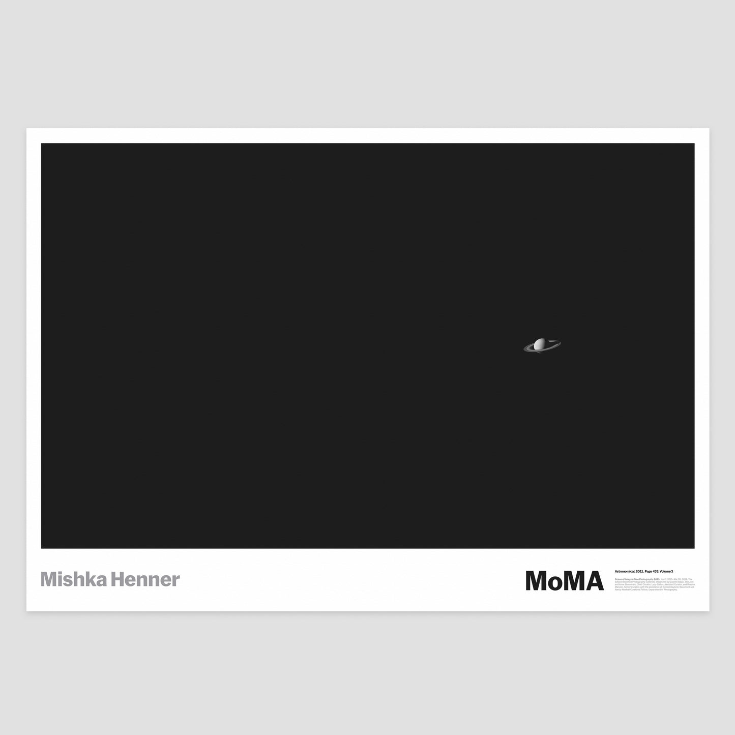 Astronomical at MoMA