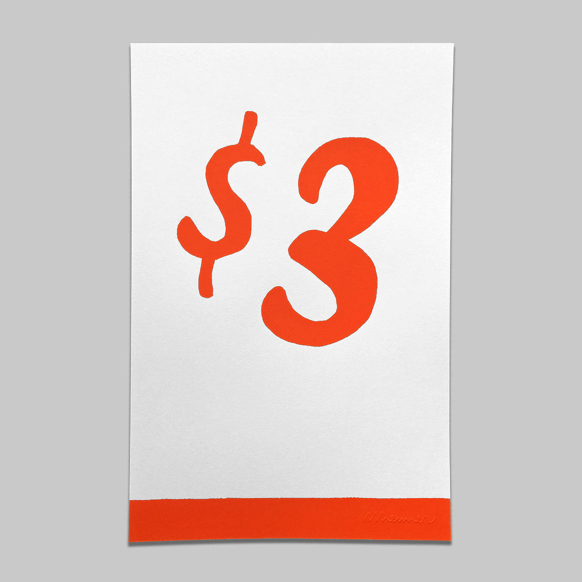 $3 Print
