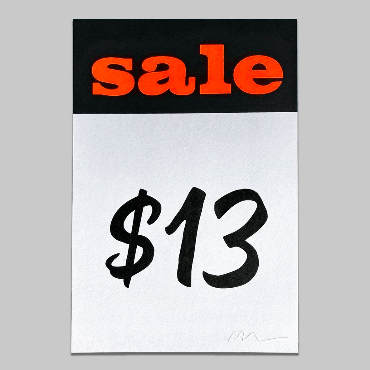 $13 Print