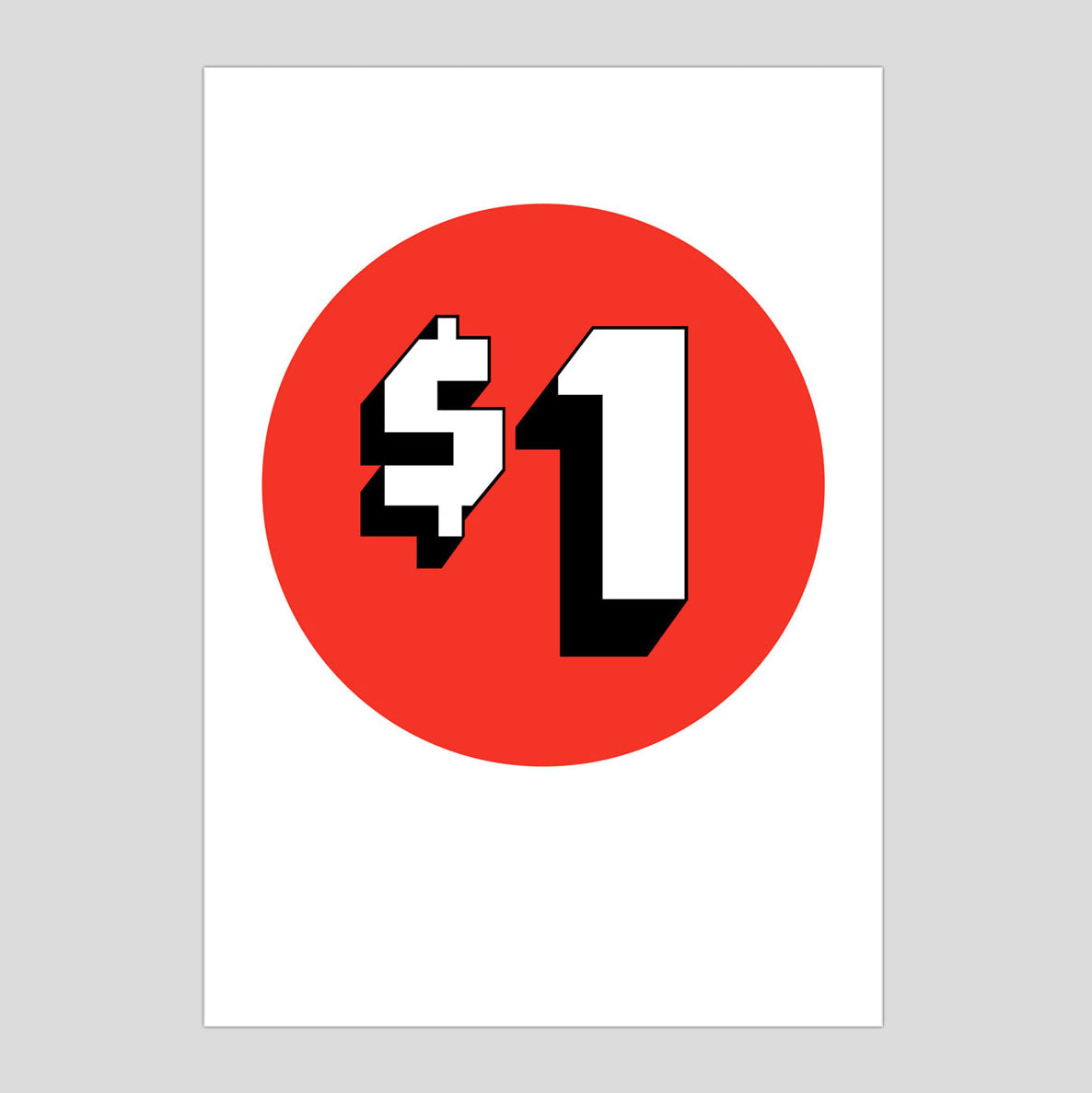 $1 Print