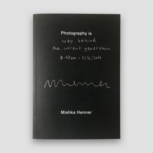 Photography is way behind the current generation